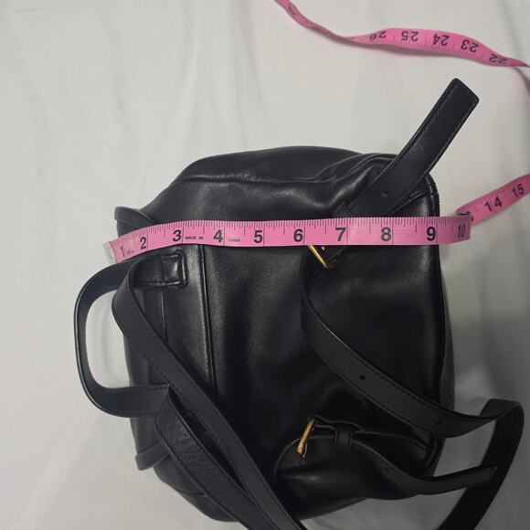 Marc by Marc Jacobs Black Leather Mini Backpack Gold Hardware M0006581 main image 9